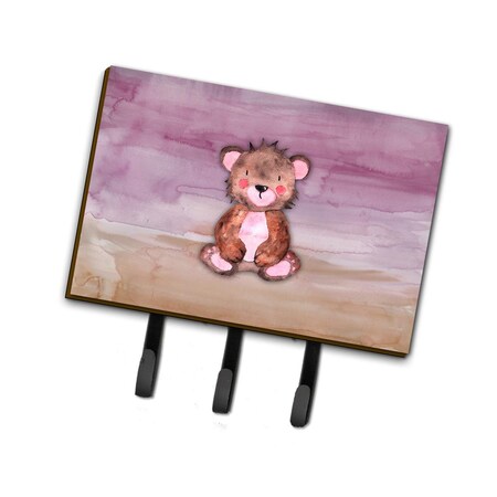 Carolines Treasures Bear Cub Watercolor Leash or Key Holder BB7441TH68